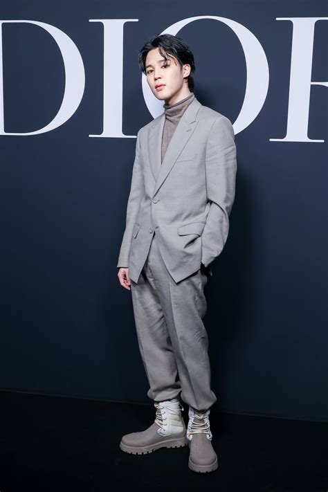 jimin at dior fashion show